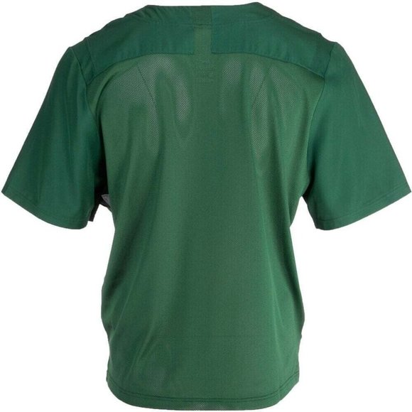 Nike Untouchable Speed V Neck Short Sleeve Jersey Men's Green 881252-342 NWT - Picture 2 of 5